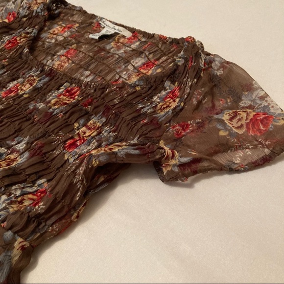 AMERICAN RAG Floral Ruffle Mini Dress - Picture 7 of 11